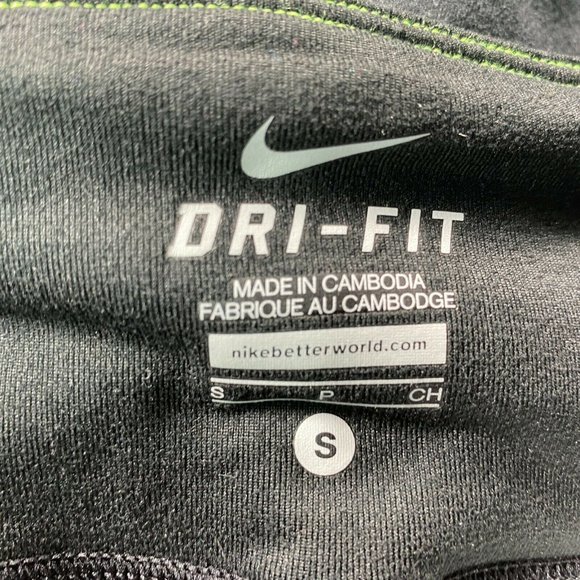 Nike Dri-fit Women's Capri Leggings Small Running - Picture 3 of 10